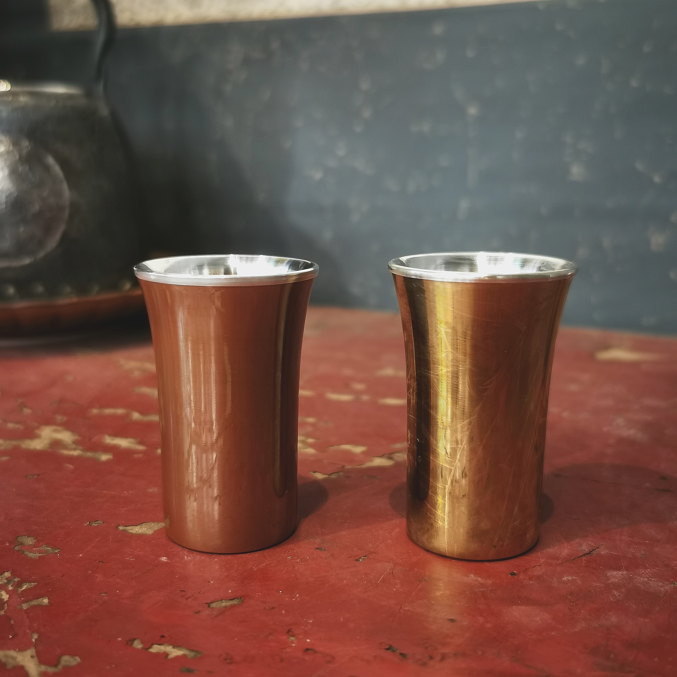 匠心严选 铜包银茶杯 酒杯