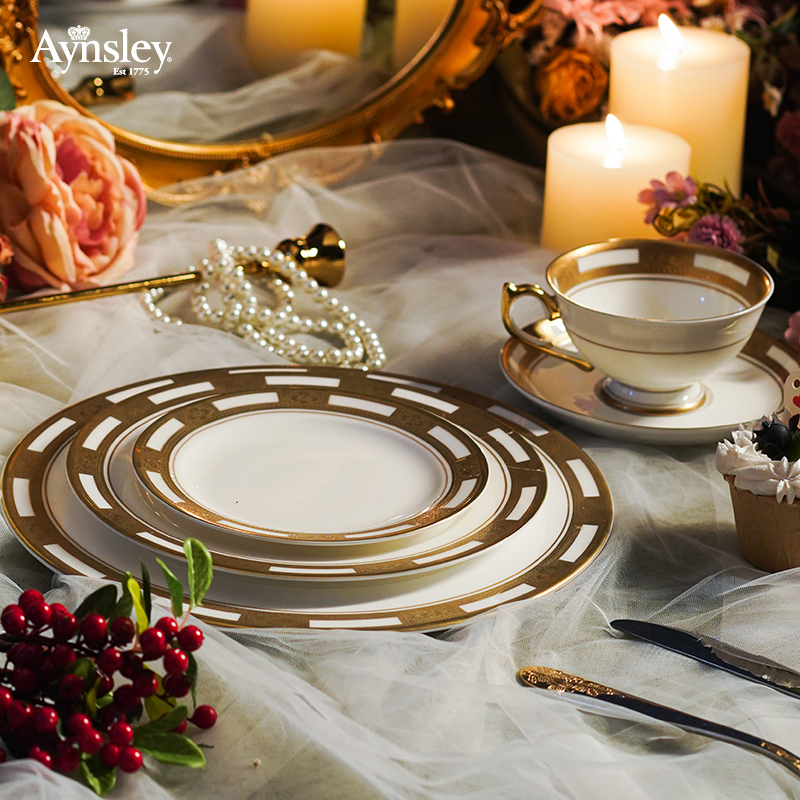 AYNSLEY/安斯丽【女王系列】系列 茶餐具 欧式碗盘西餐具