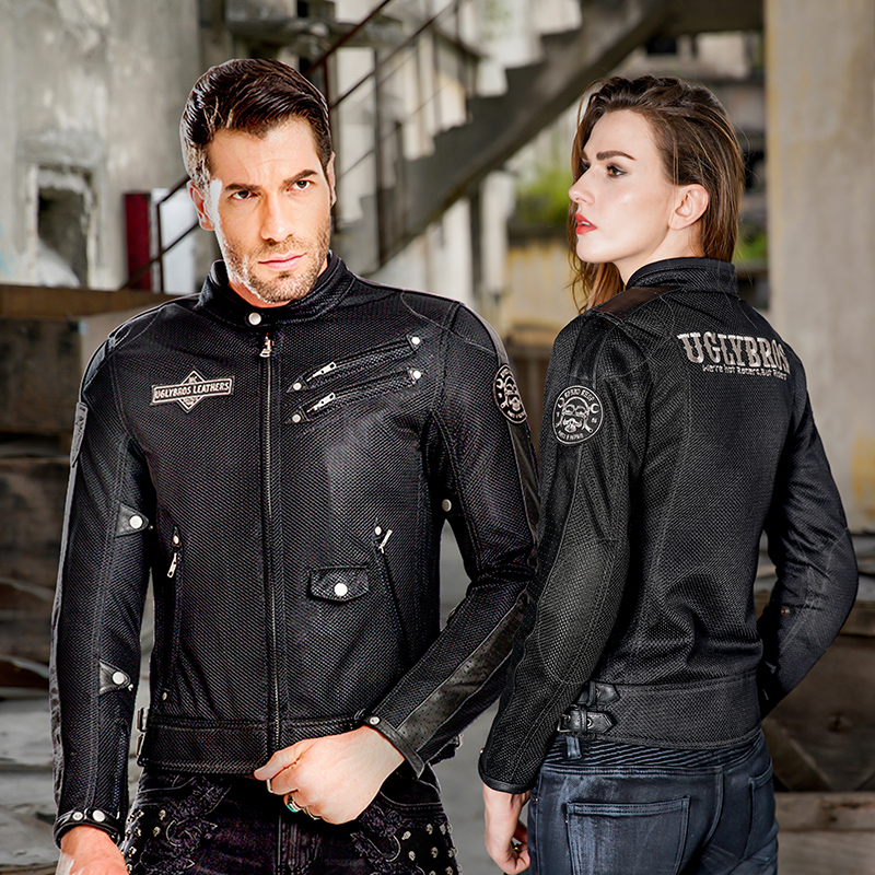 UGLYBROS/丑兄弟摩托车骑行服男女复古哈雷机车服四季赛车服骑士