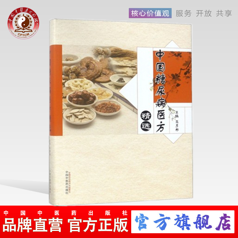 中国糖尿bing医方精选 高彦彬 主编 中国中医药出版社 治疗书籍