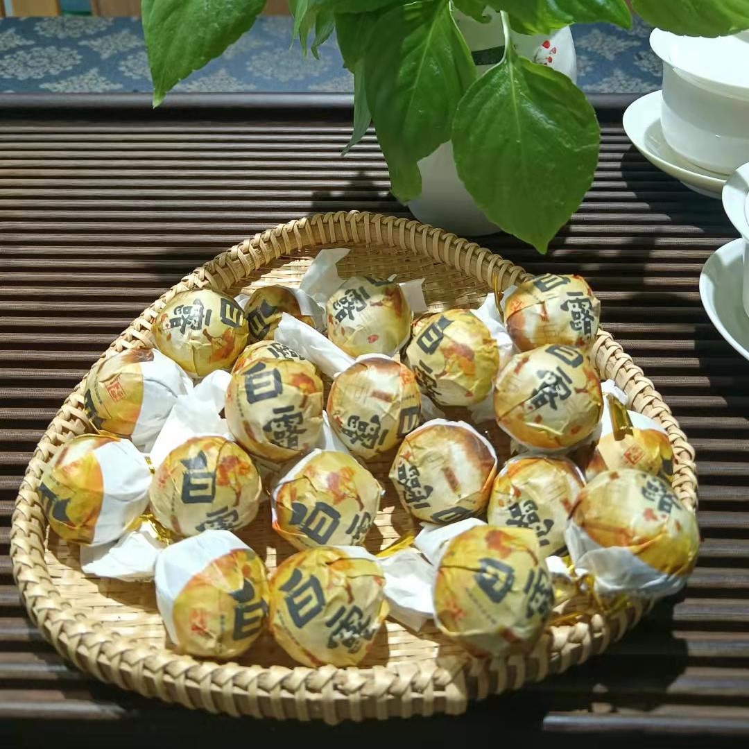 【海盛茶行】勐海贺开古树白茶100g
