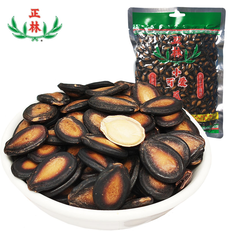 正林甘草味西瓜子精选小可爱黑瓜子400g五香味香脆炒货食品特产