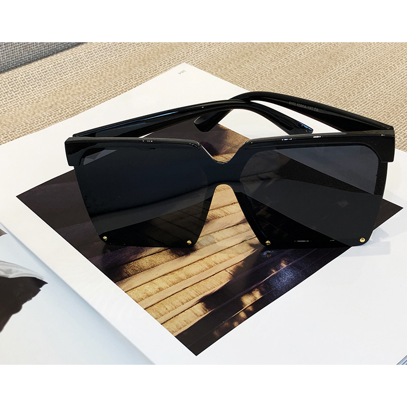 娟姐同款百搭墨镜网红时尚潮流街拍大框方框通用太阳镜