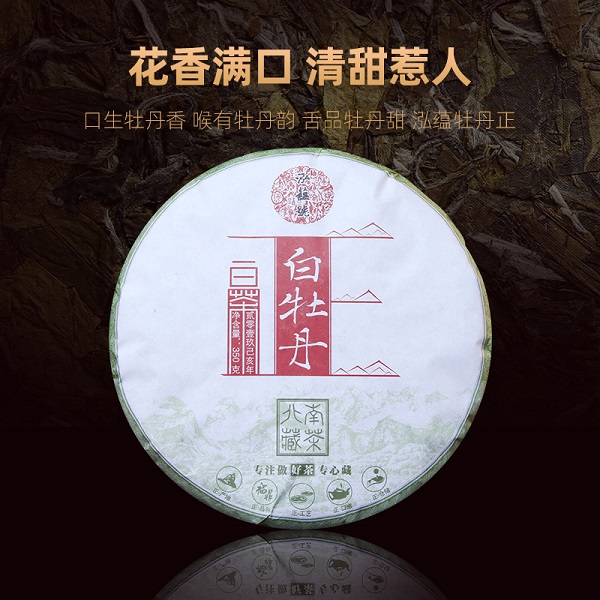 泓蕴号福鼎白茶2019白牡丹350克包邮花香春茶清甜正工艺