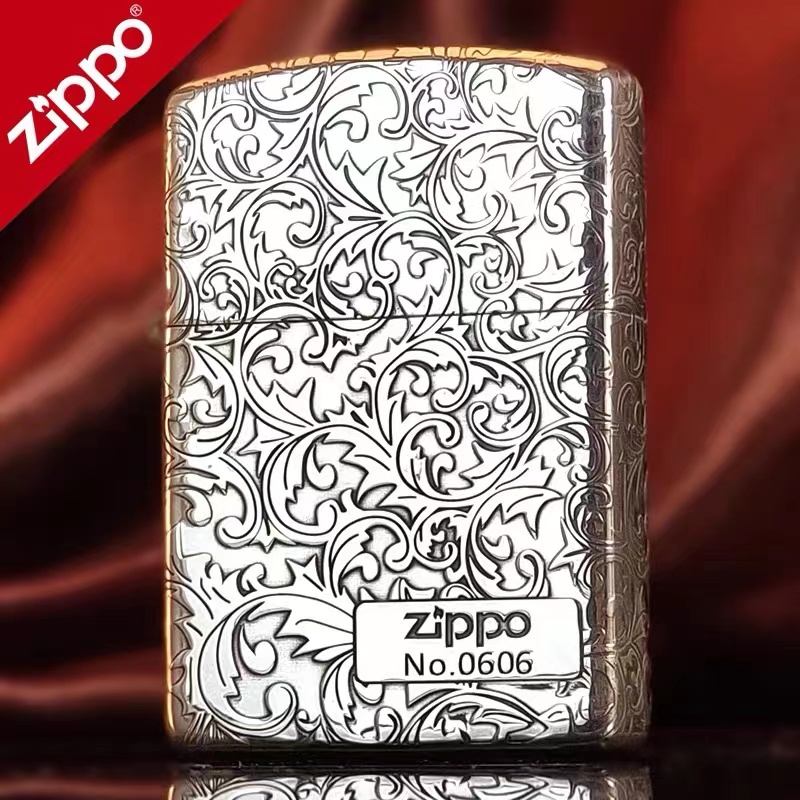 ZIPPO打火机银机送男士男朋友高端S925送礼物防风打火机DYJ1