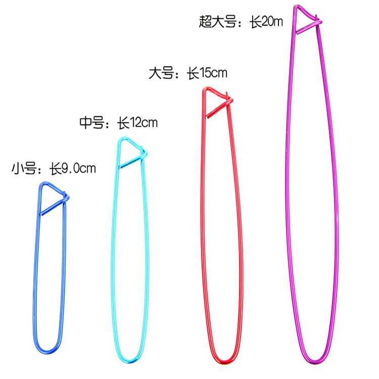 手工编织记号扣防脱针大别针长度9/12/15/20cm 工具