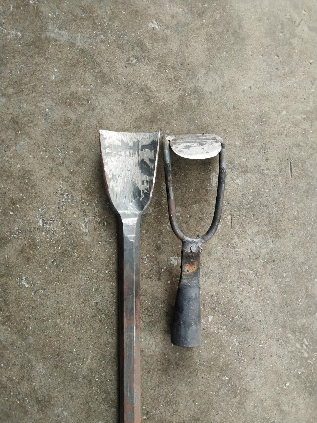 养蜂人挖圆桶工具，80公分长的和刮刀
