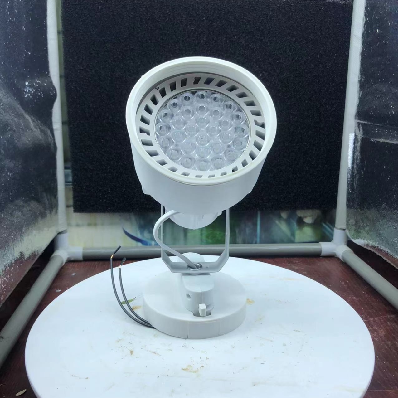 植物补光灯射灯筒灯全光谱LED室内苔藓花卉植物墙生长灯