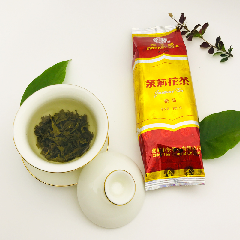 【猴王】猴王精品茉莉花茶100g袋装湖南茶叶传统工艺