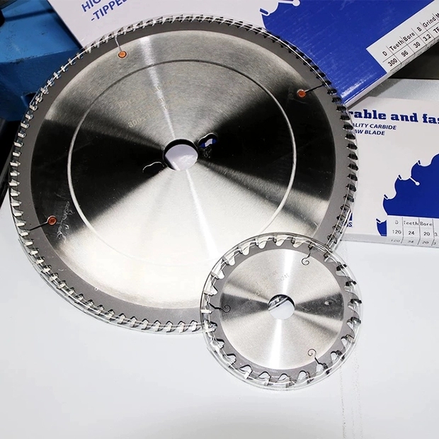 子母锯专用8+4寸无尘合金锯片木工切割，裁板不蹦皮工具金属不锈钢