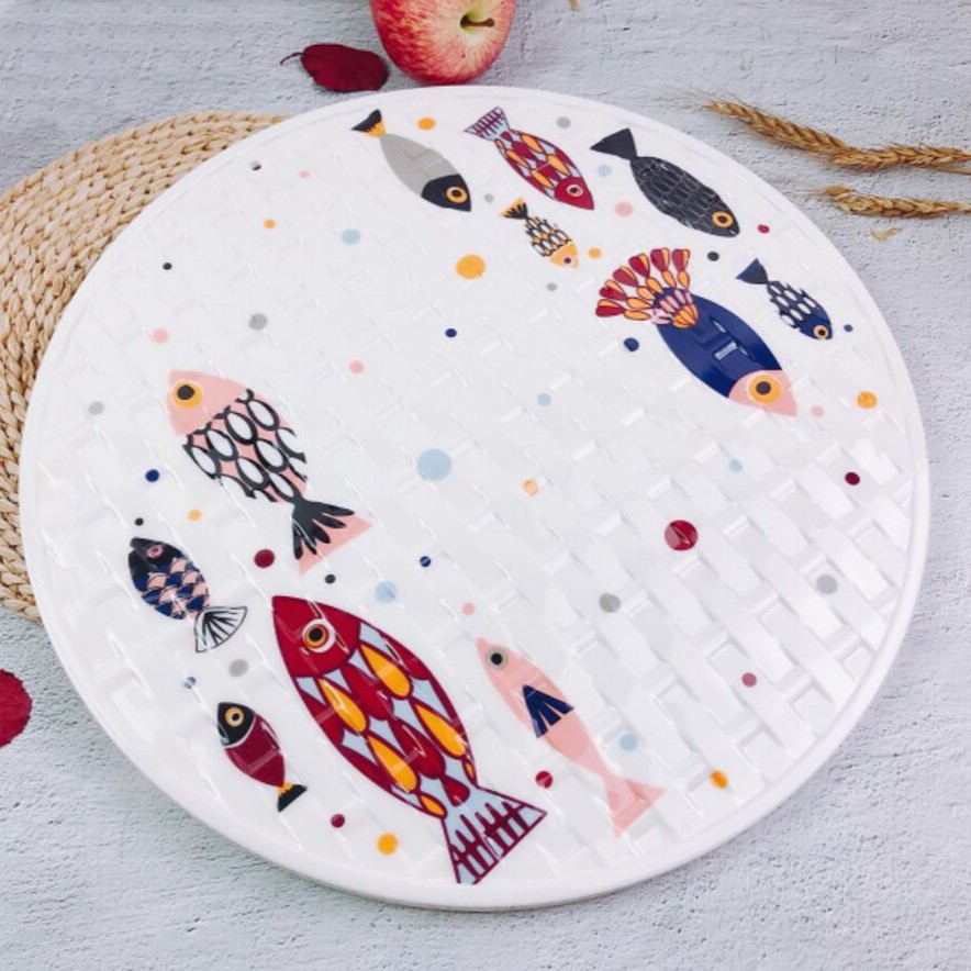 小鱼饺子盖帘 41cm