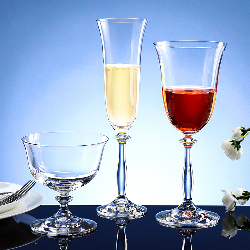 莱克斯捷克进口无铅水晶轻奢波尔多红酒杯家用复古高档葡萄酒杯