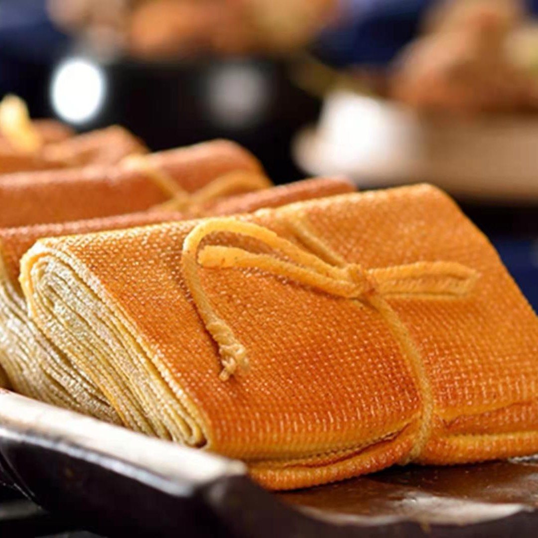 哈尔滨鸡汤豆腐卷东北特产熏干豆腐卤豆皮即食熟食零食