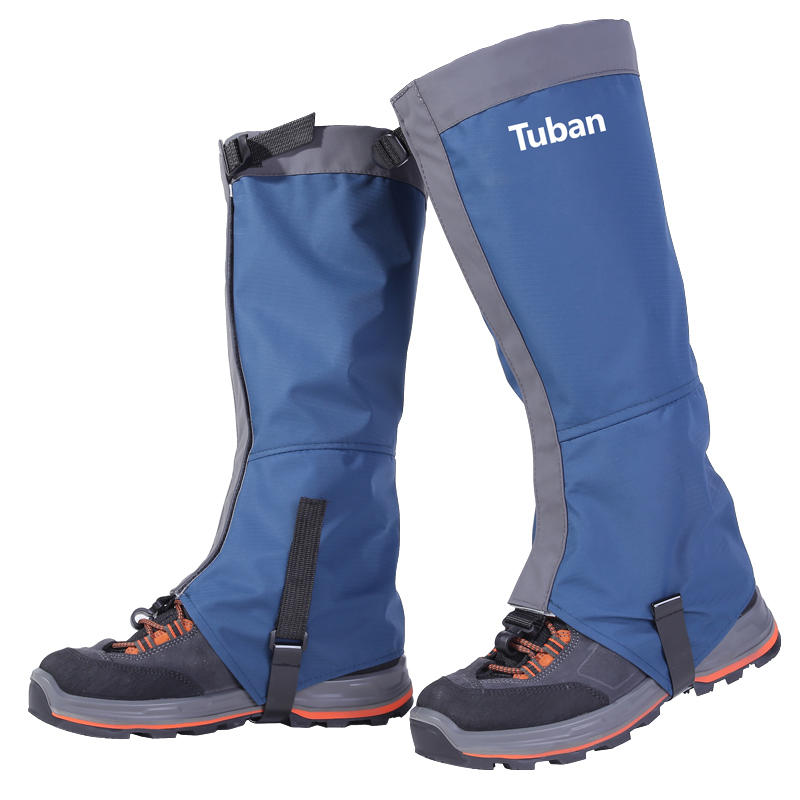 tuban户外运动鞋套防雨防雪登山徒步防风脚套耐磨通用透气超轻
