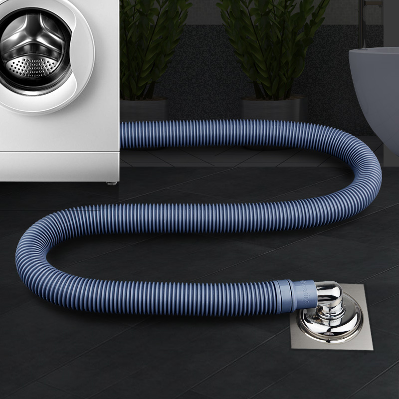 潜水艇洗衣机排水管海尔松下滚筒全自动通用下水出水管加长管配件