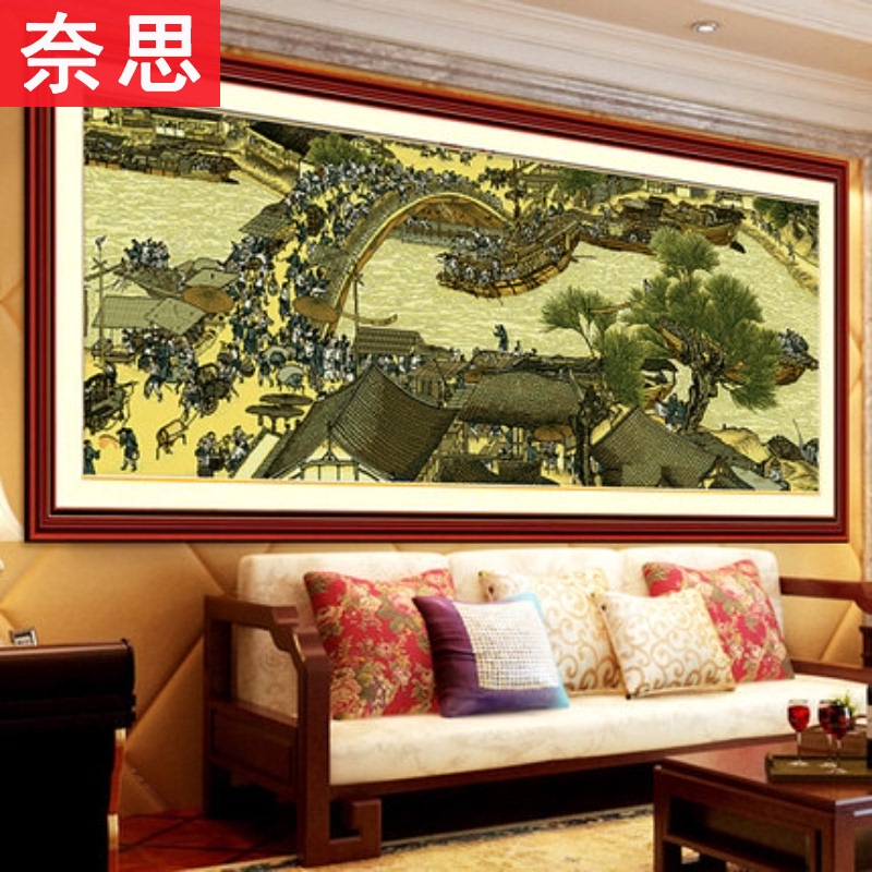 清明上河图十字绣2025新款大幅客厅大气满绣手工绣自己绣线绣风景