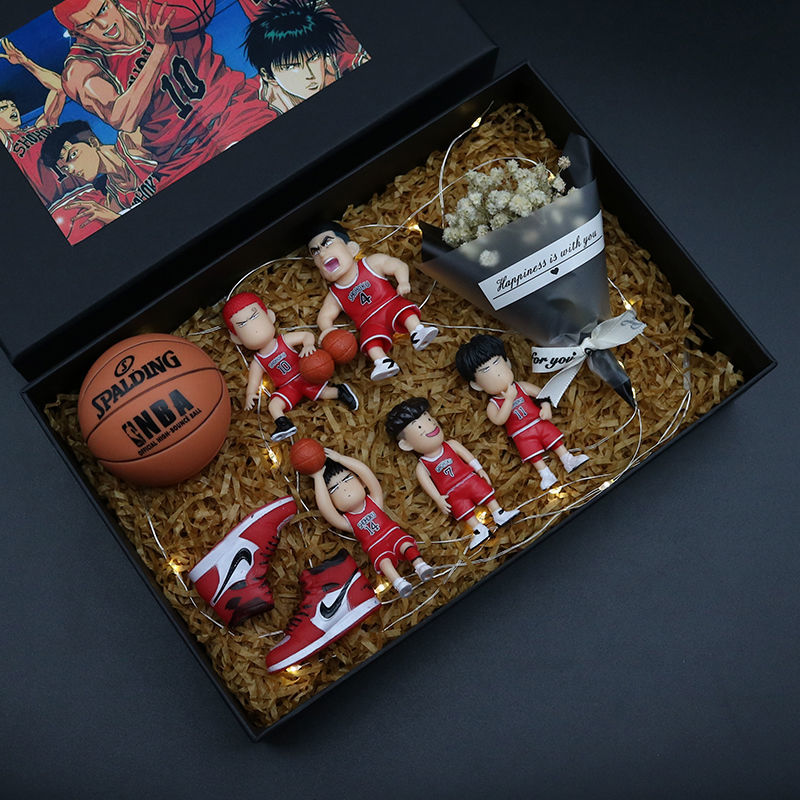 六一儿童节礼物送小孩朋友灌篮高手全套5款手办玩偶生日礼物男孩