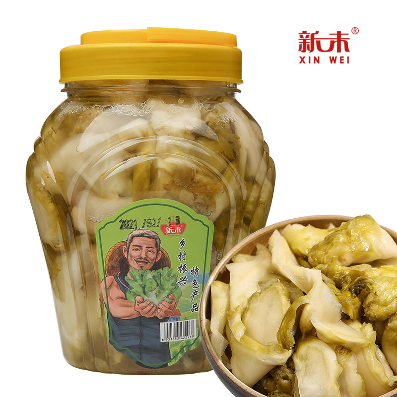 云客家新末观音菜开胃菜儿童泡菜下饭菜爽口淡榨菜568g