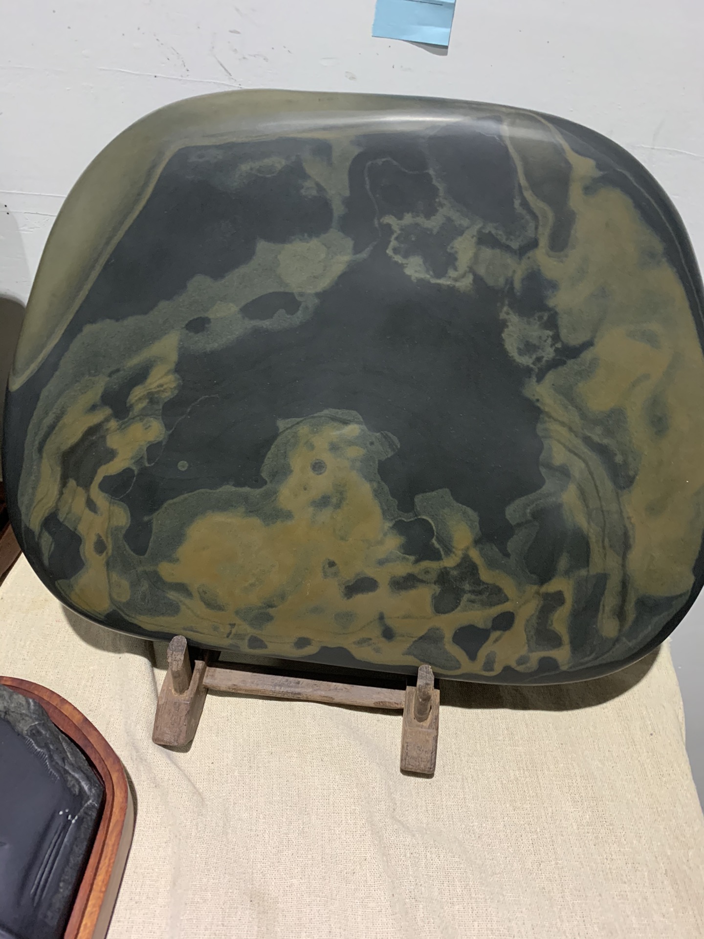 歙砚原石金晕天鹿