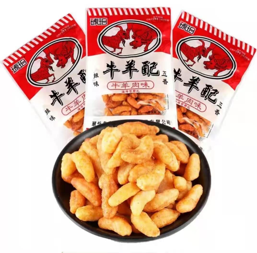牛羊配-怀旧零食好味道-25g*20包膨化五香