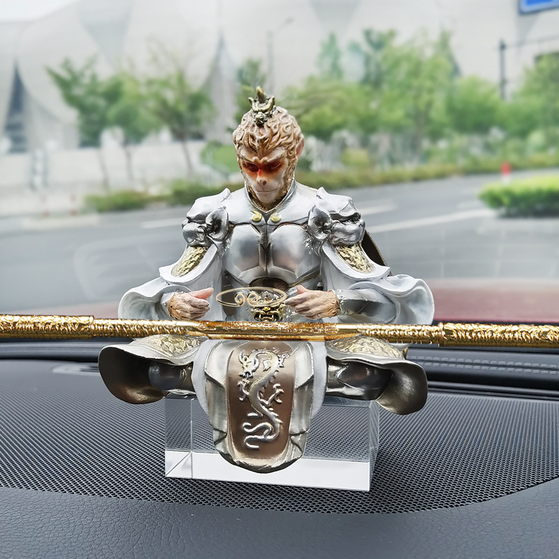 创意斗战胜佛孙悟空车载摆件齐天大圣室内桌面车内装饰工艺品礼品