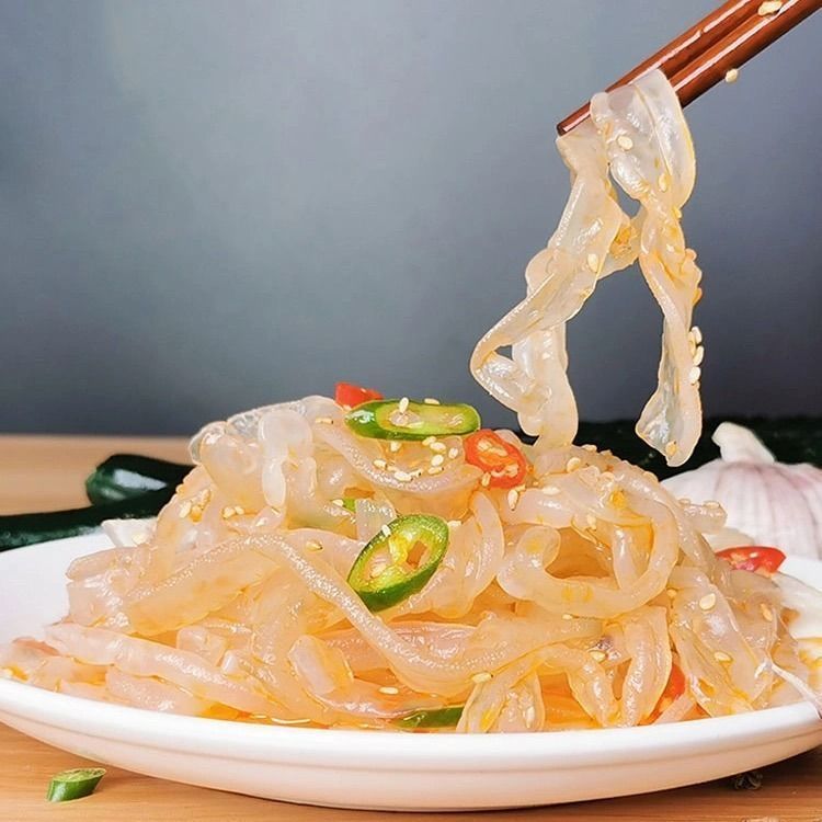 连云港海蜇丝净重3斤深海优选捕捞天然干净新鲜食用海螺鲜活发货