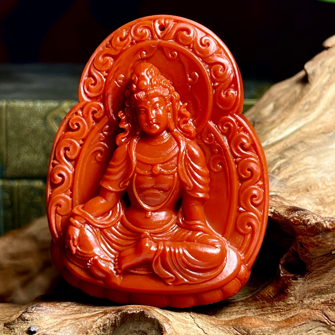 川料原矿瓦西南红《观音》