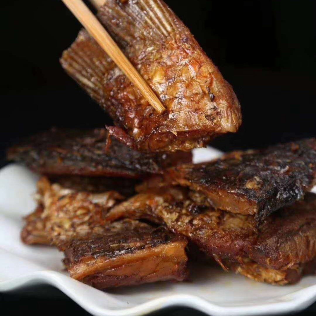 金丹常德特产酱香鱼块200g*3袋