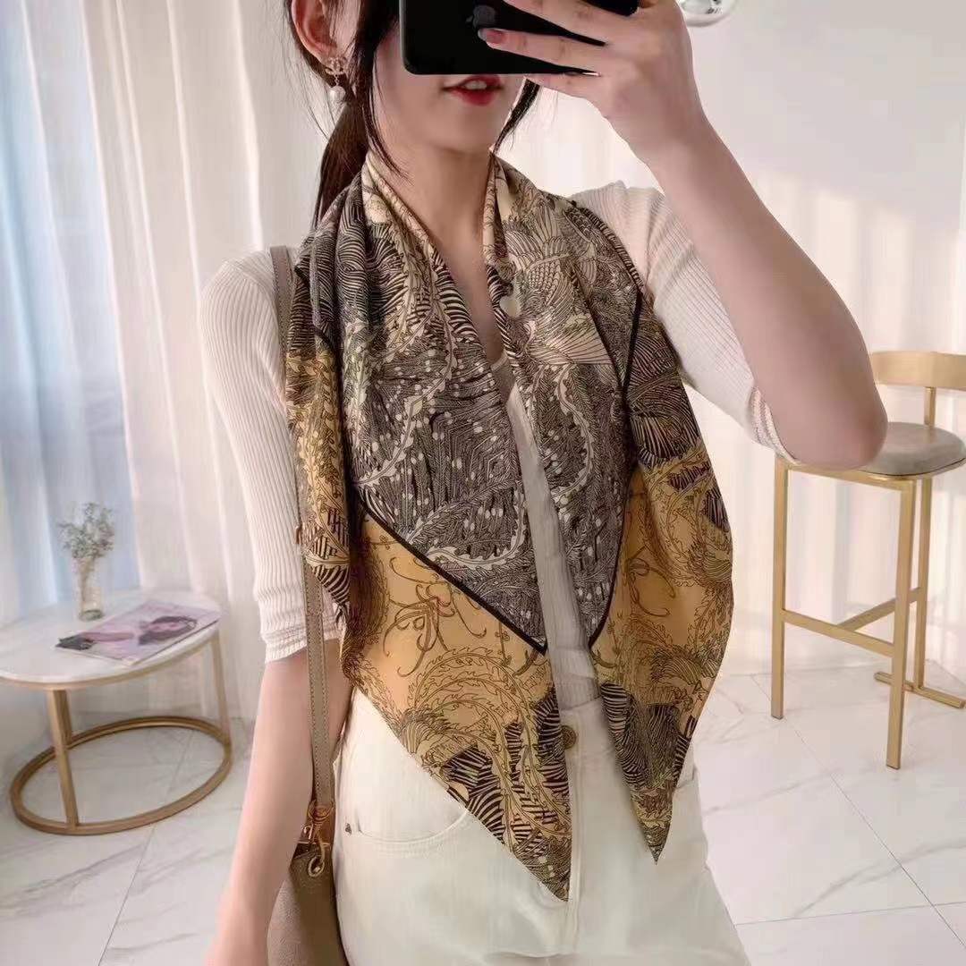 【70凤凰花开】大方巾~知性复古秋冬洋气时尚百搭大披肩