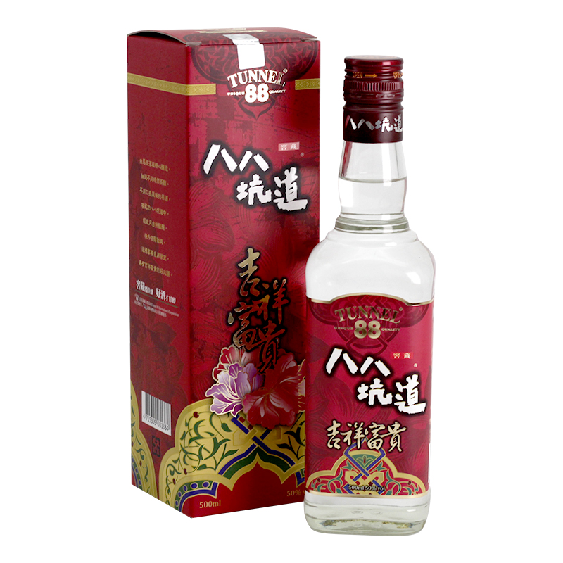 八八坑道八八坑道高粱酒吉祥富贵50度500ml礼盒装50度500ml