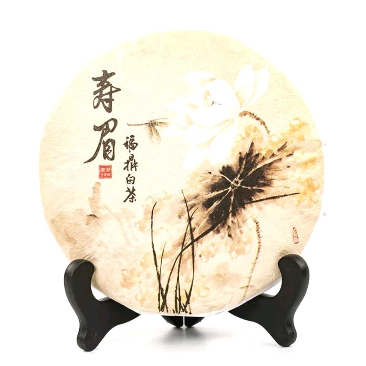 【红儿姐私藏茶】   福鼎白茶2016年春季寿眉白茶饼350g/饼