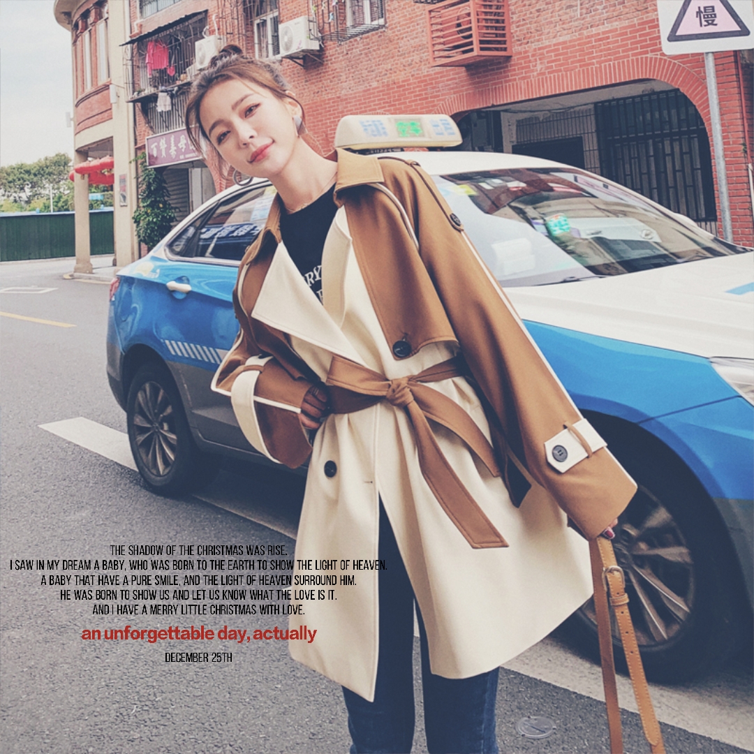 311-320（直播间按编号拍）大麦家百搭长款风衣