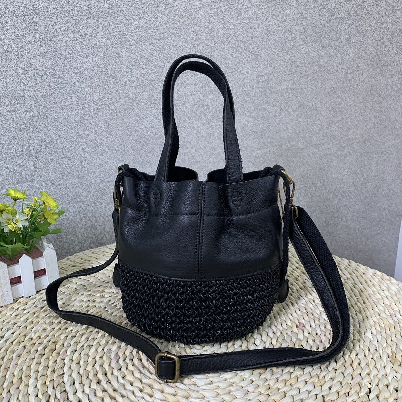 手工编织包休闲个性复古百搭时尚款女包