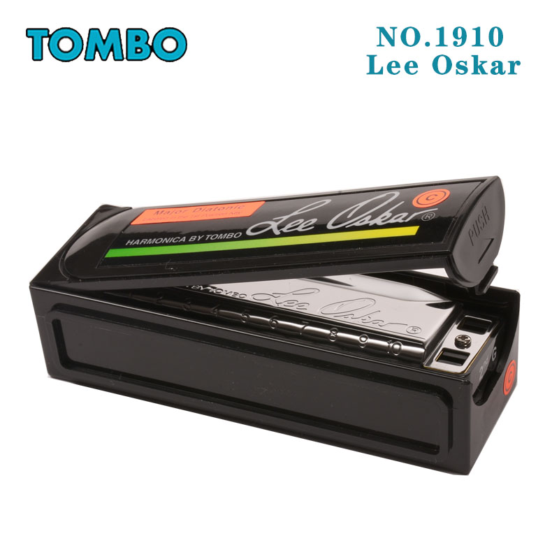 通宝TOMBO原装1910 LEE OSKAR十孔口琴 10孔布鲁斯口琴演奏日本